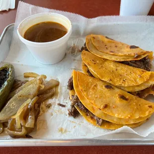 Birria tacos