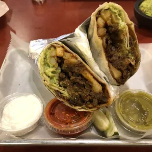 California steak burrito