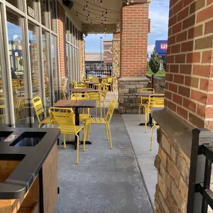 Outdoor seating