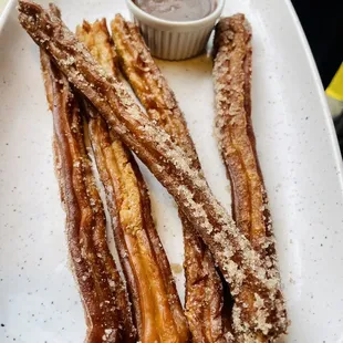 Churros with Chocolate sauce