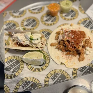 #14. Street corn grilled chicken taco
