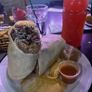 Pollo Asada Burrito