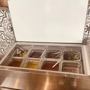Salsa bar