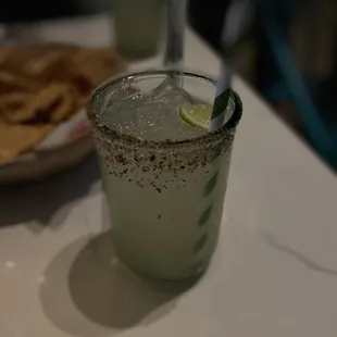 House Marg with tajin on the rim