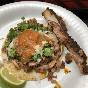 Chuletas taco + rib
