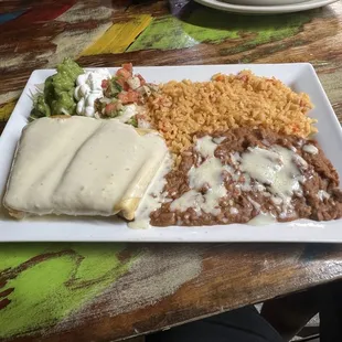Chimichanga Dinner