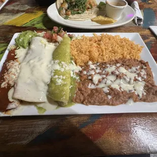 Enchiladas Trio