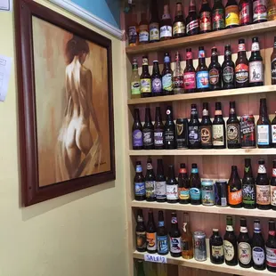 Erotic Art and beer. What could go wrong.