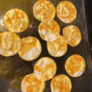 a pan full of taco de birria