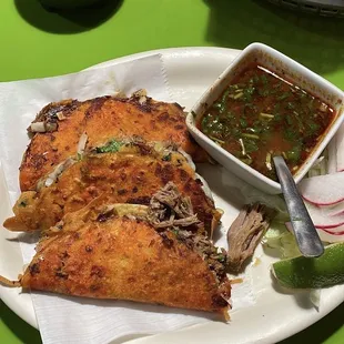 Birria quesa tacos