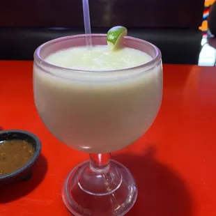 Pina Colada 16oz margarita. Yum!!