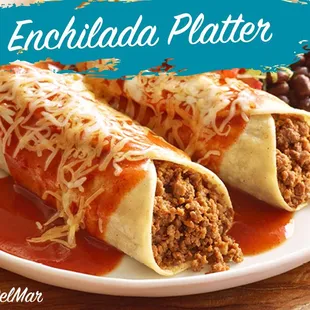 enchilada platter