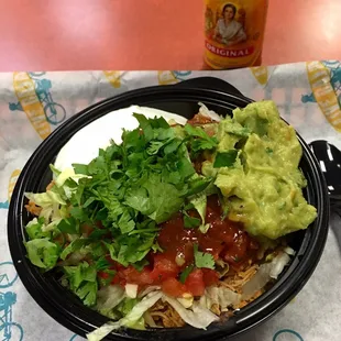 Burrito bowl with Guac (+$1)