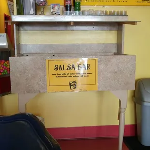 Salsa bar