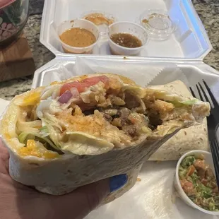 Carne Asada Burrito