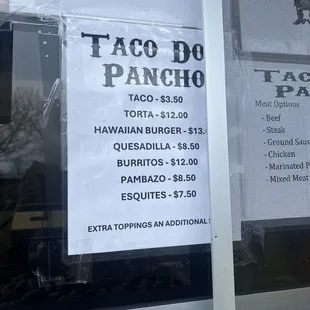 Prices
