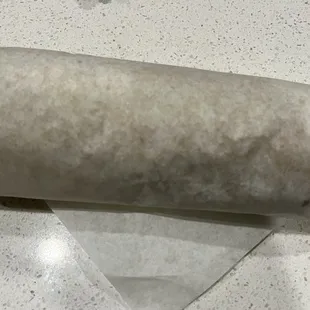 Carne Asada Burrito - They forgot the quac &amp; the flare for $10.85!