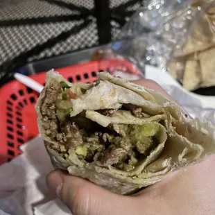 Carne Asada Burrito