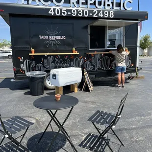 Our first visit to our new favorite taco location near Britton on May Ave.