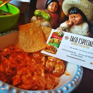 a bowl of mexican food
