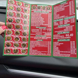 Inside of menu 05/2024