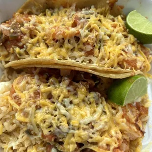 Two Shrimp Tacos