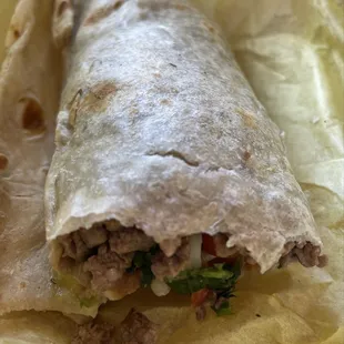 Carne Asada Burrito
