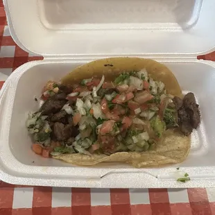 Carne Asada Taco