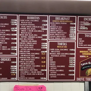 menu, sushi and sashimi