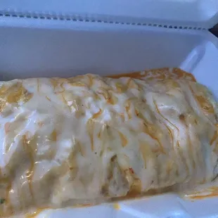 Burrito Super-Especial. Steak. Really good.