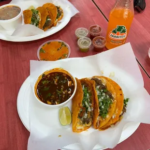 Yummy birria tacos!