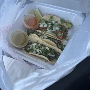 Authentic Tacos  Al Pastor , Asada and Campechano