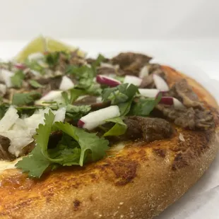 Steak Pizza