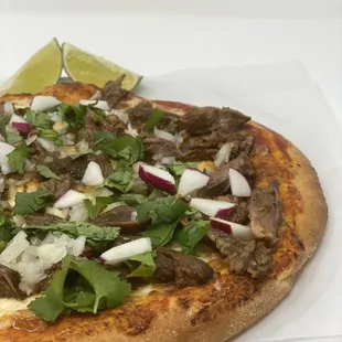 Steak Pizza