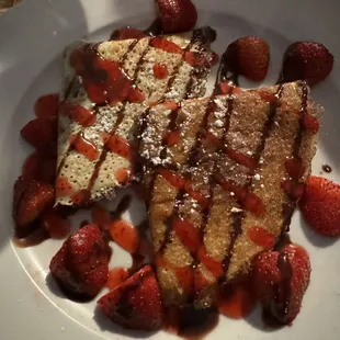 Chocolate Strawberry Crepe