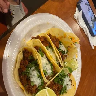 El Pastor Street tacos