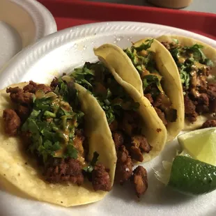 Al pastor was really dry!