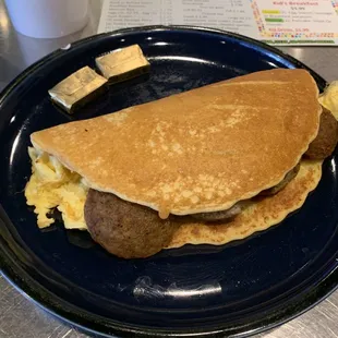 Pancake Quesadilla