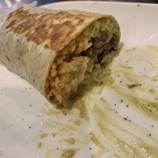Burrito carne azada