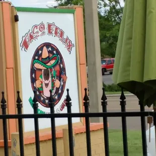 a sign for a mexican restaurant