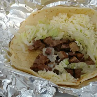 Lengua taco