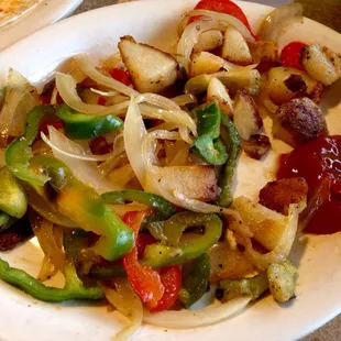 Potatoes with Vegetables