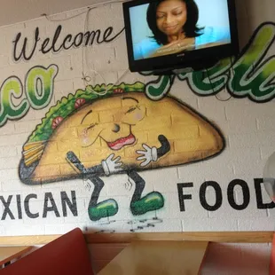 tacos, interior