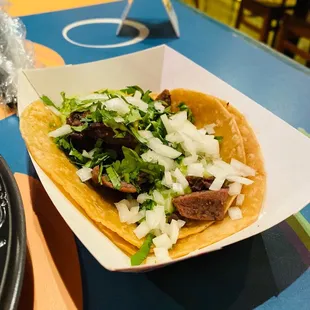 Mexican Style Steak Taco