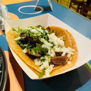 Mexican Style Steak Taco