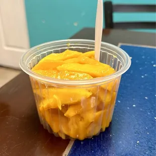 Small cup of mango (without seasoning)