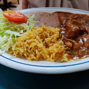 Chicken Mole Lunch