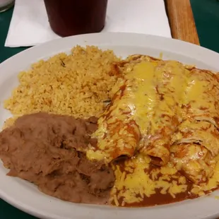Chicken Enchiladas. Today&apos;s special. $5.99 &amp; includes your tea.