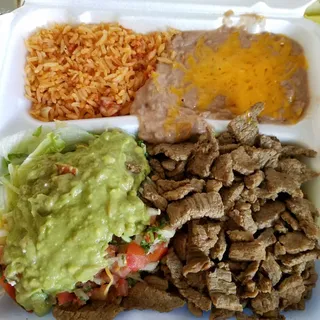 1. Carne Asada Plate