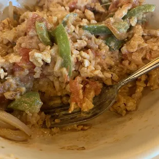 Fajitas burrito bowl